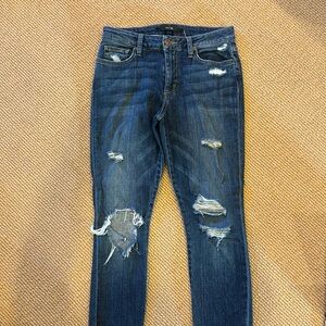 Joe’s Jeans - dark blue ripped jeans, size 27